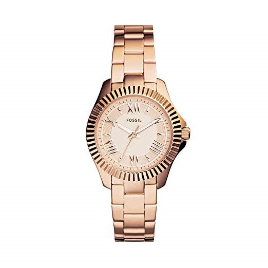 Fossil cecile watch online rose gold